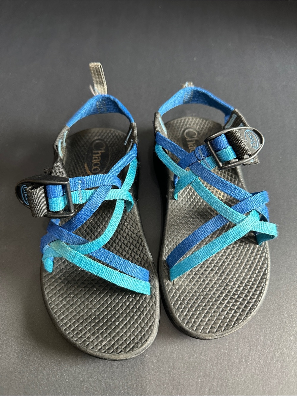 Chaco Two-Tone Blue/Turquoise Sport Sandals